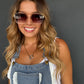 PREORDER: Boho Lace Denim Overalls // eta May