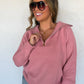 PREORDER: Field & Stable Embroidered Quarter Zip Pullover // eta October