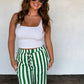 PREORDER: Game Day Wide Leg Pants - Gingham and Stripes  // eta September