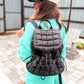 PREORDER: Quilted Backpack in Black // eta 3-4 weeks