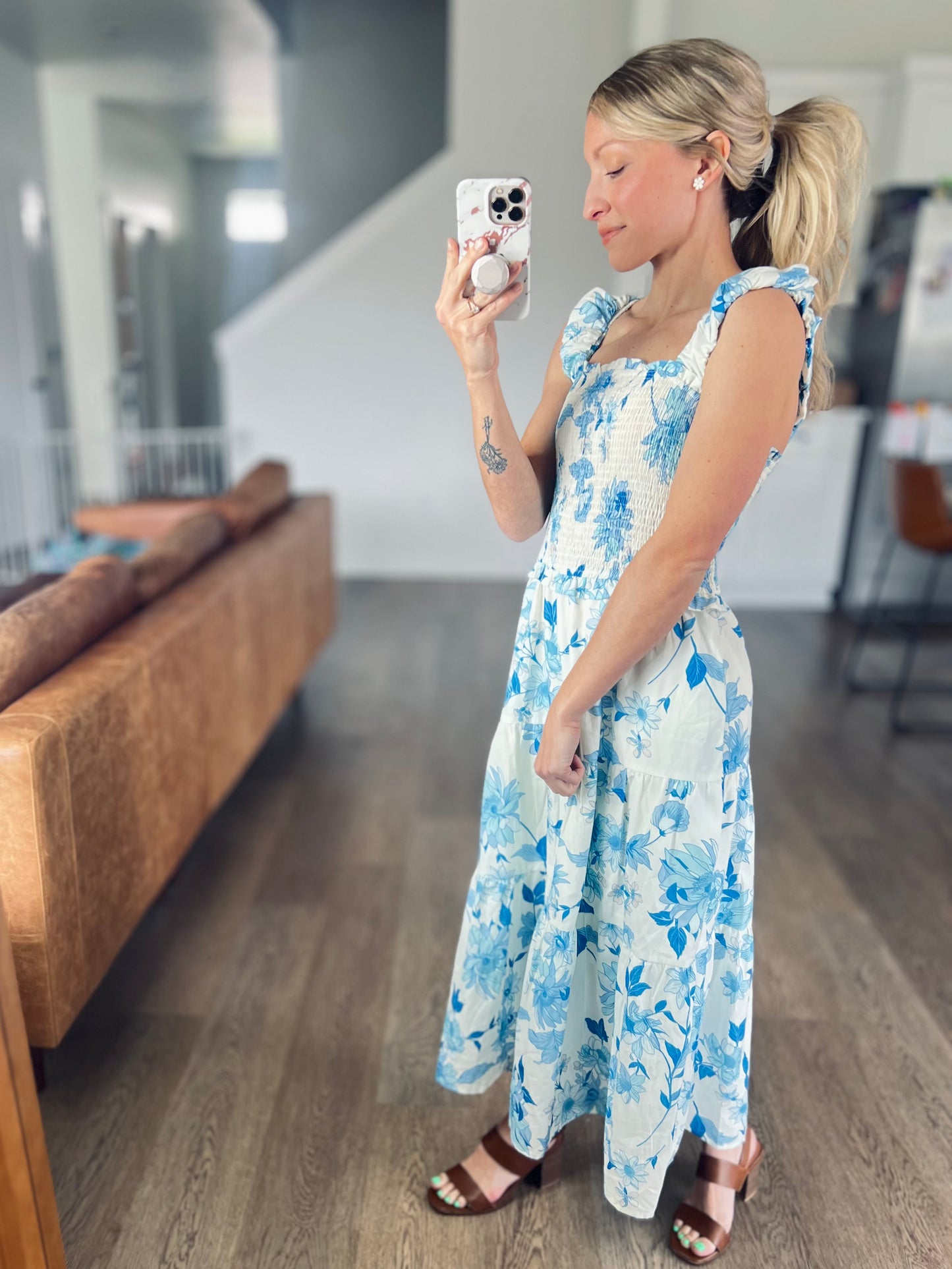 Floral Bloom Sun Dress