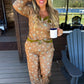 PREORDER: Floral & Lace Thermal Knit Lounge Sets // eta Sept