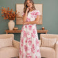 Daytime Romance Floral Midi Dress