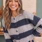 Cuddle Up Button Fuzzy Cardigan