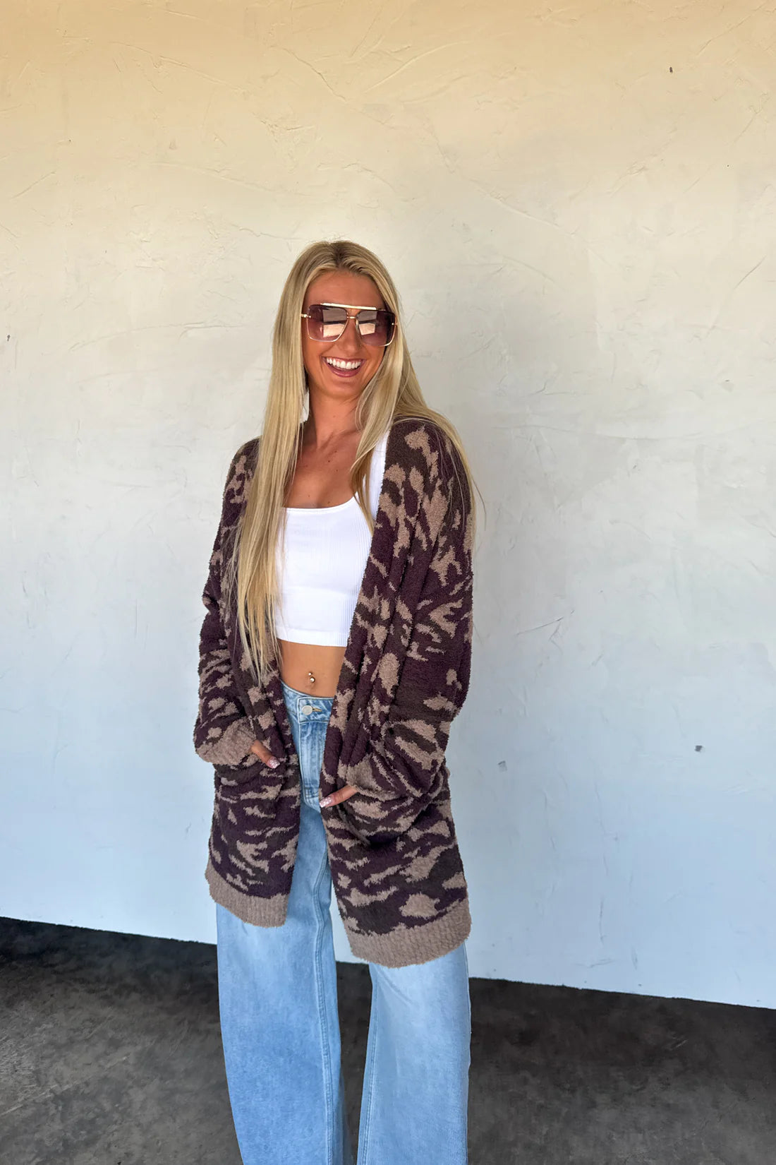 PREORDER: Camo Cloud Cardigan // eta Sept