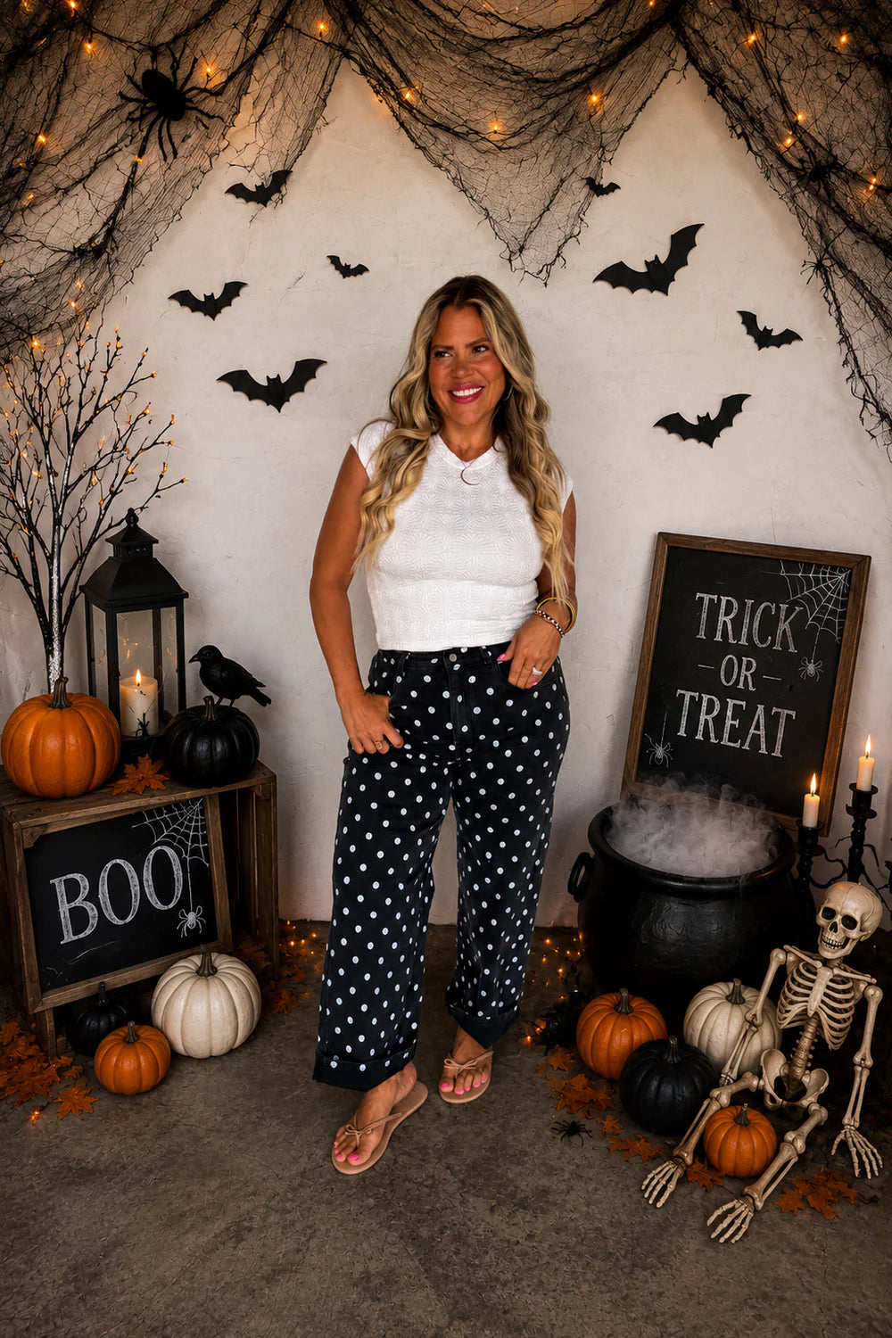 PREORDER: Hocus Pocus Dot Jeans // eta Sept