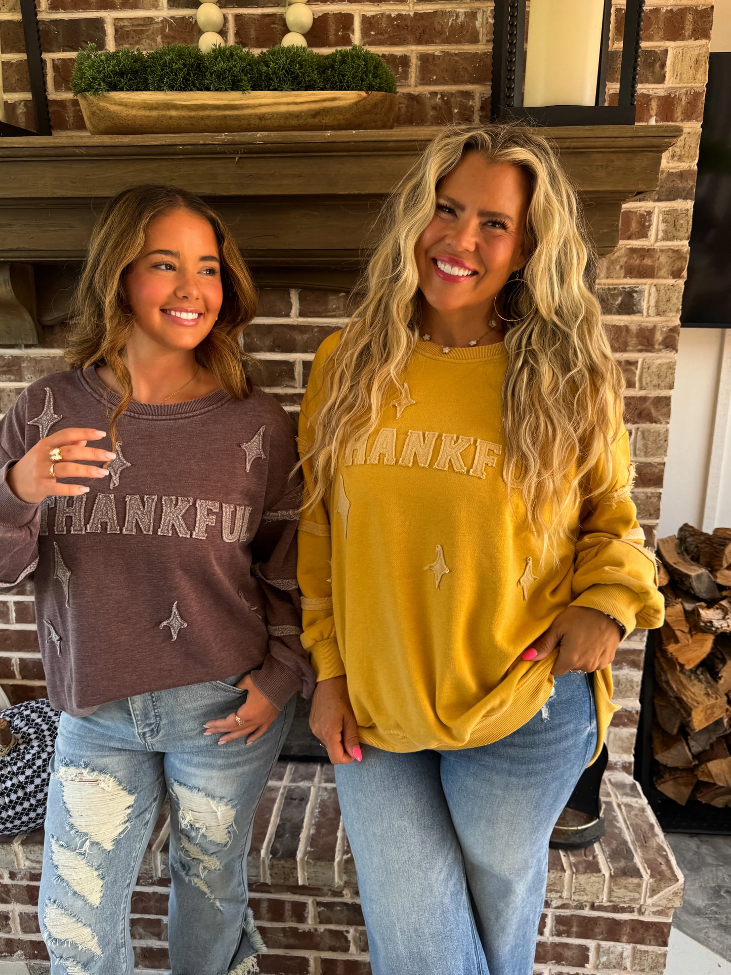 PREORDER:Thankful Classic Crew Pullover // eta October