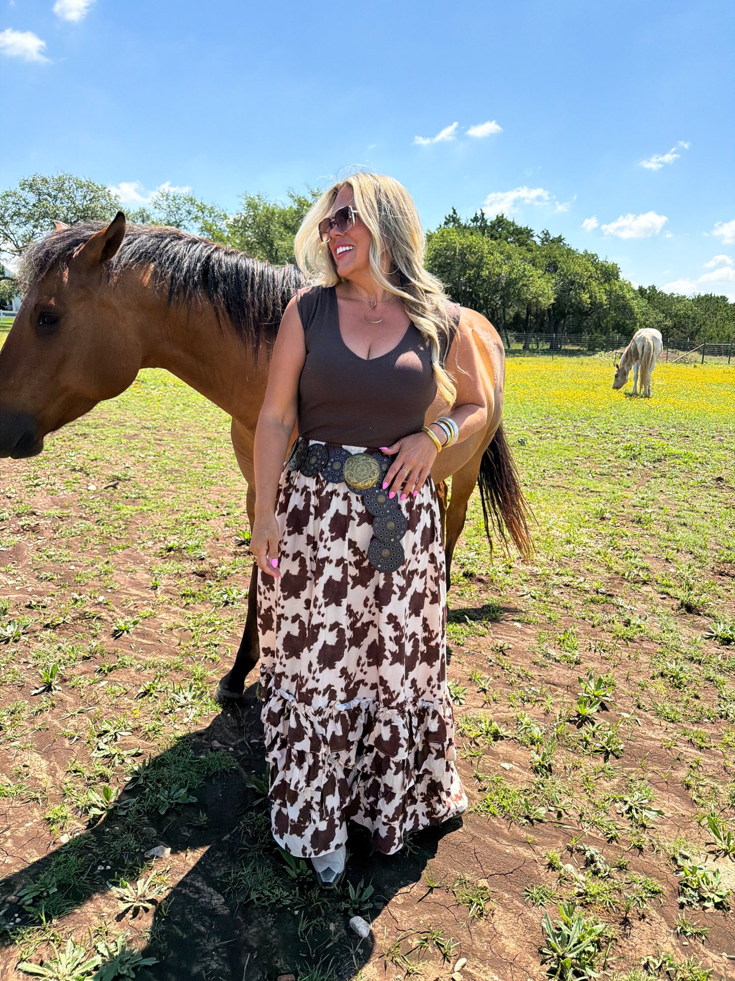 PREORDER: Wander West Maxi Skirt // eta September - October