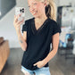 Everyday Elegance V-Neck Top
