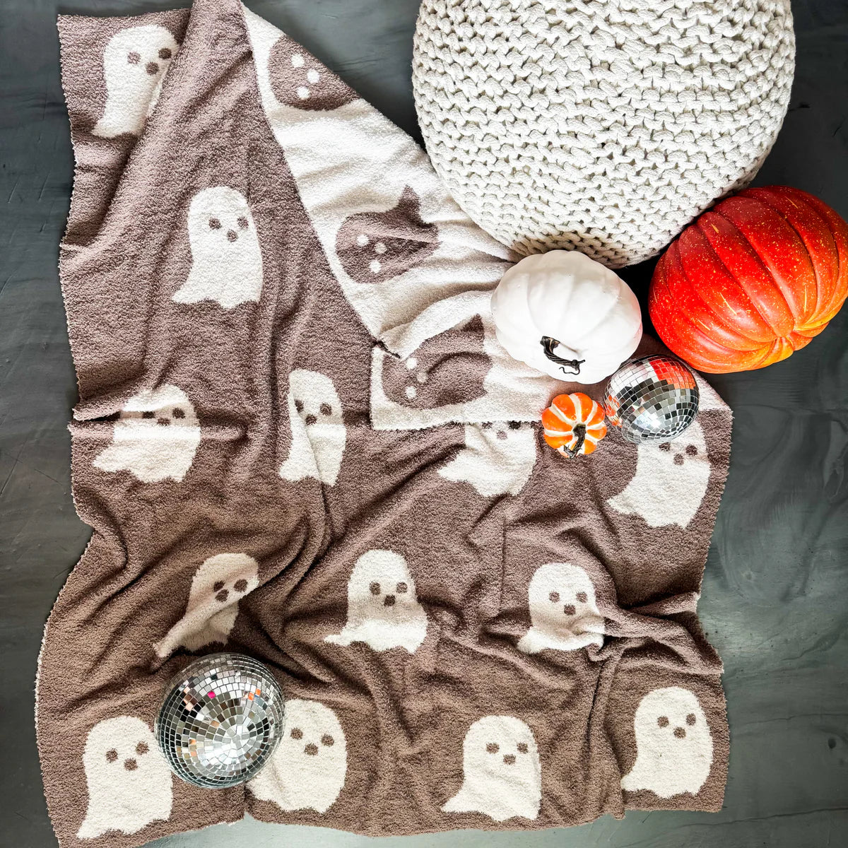 PREORDER: Big Ghost Reversible Blankets// eta 2-3 weeks