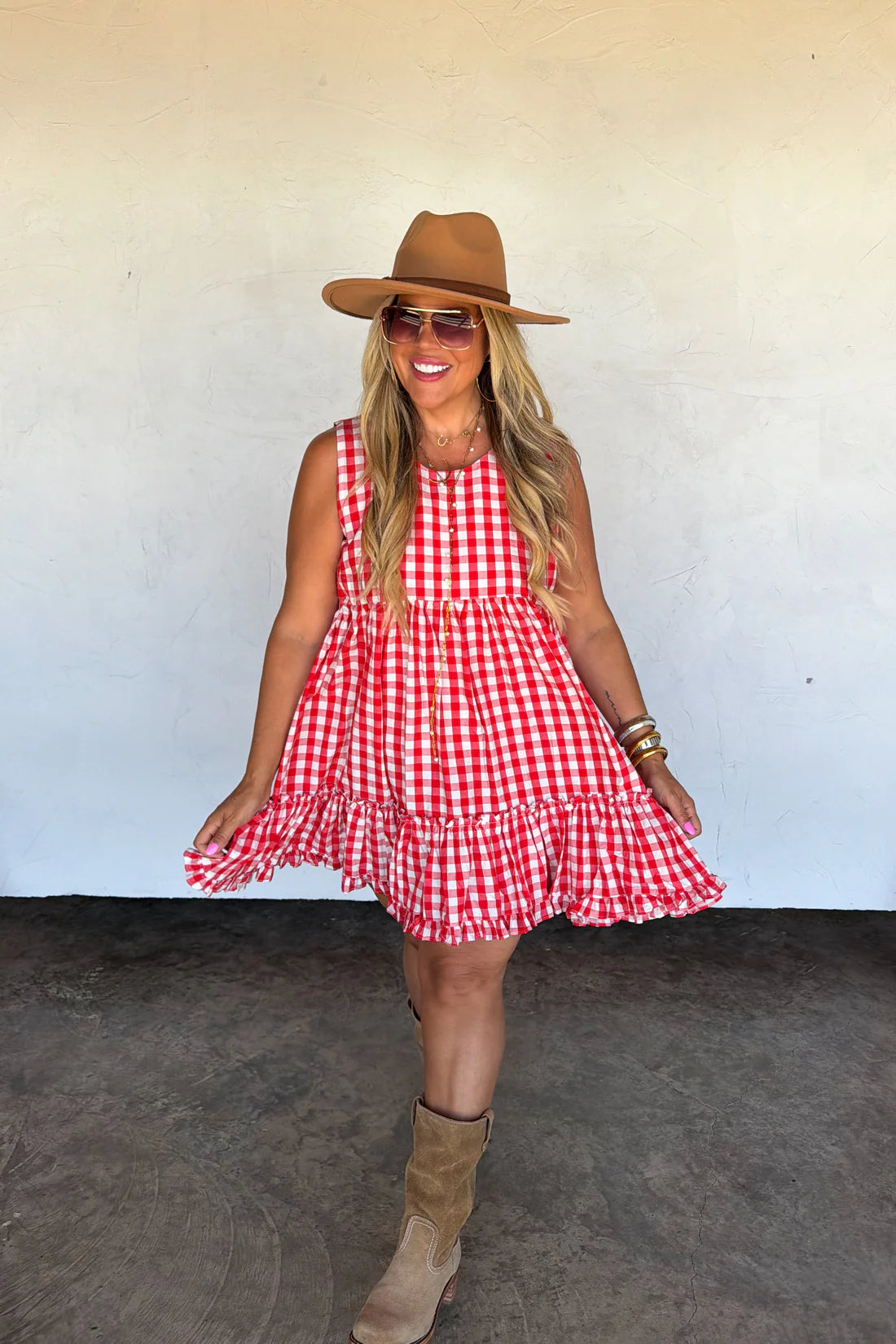 PREORDER: Sweet Gingham Dress // eta Sept