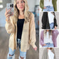 Openwork Long Sleeve Cardigan