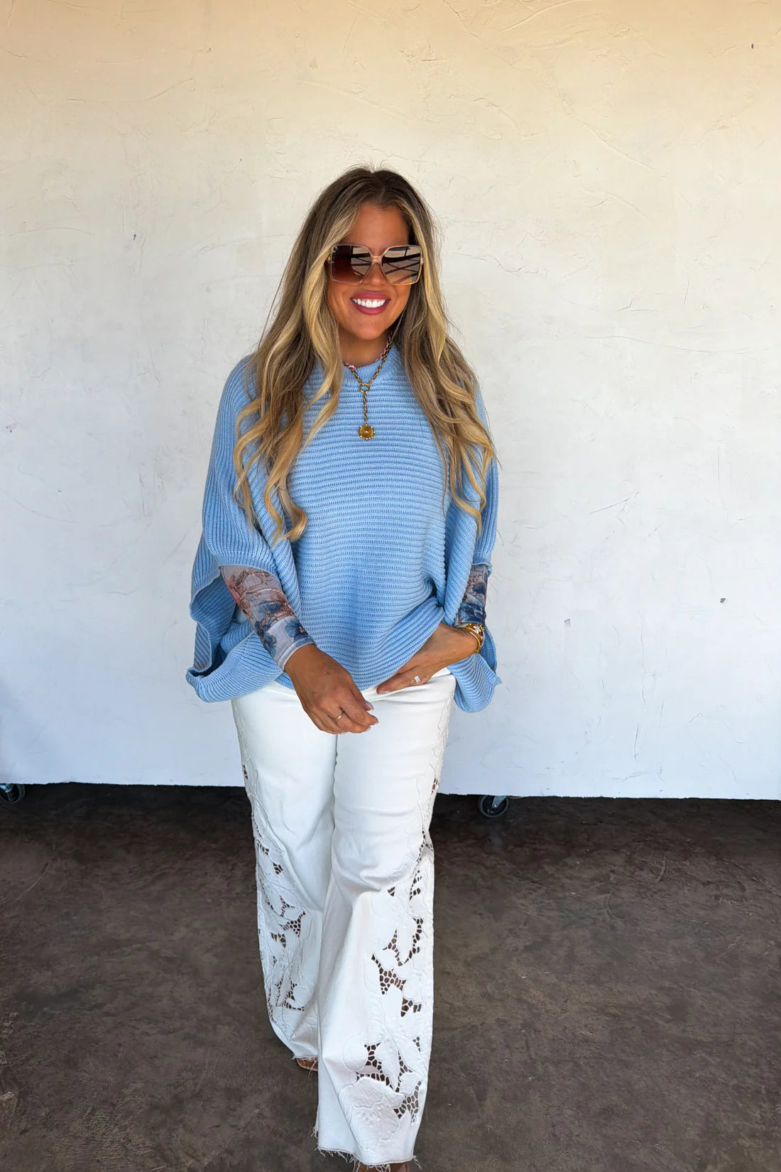 Mal Knit Poncho