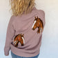 PREORDER: Field & Stable Embroidered Quarter Zip Pullover // eta October