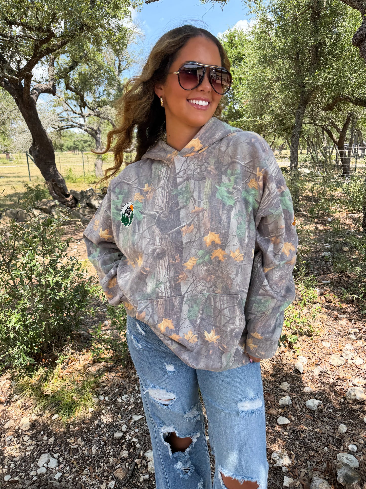 PREORDER:Hidden Trail Camo Weekender Hoodie // eta October