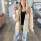 Openwork Long Sleeve Cardigan