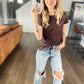 Checkered Charm Tee