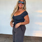 Out and About Cap Sleeve Top