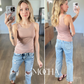 The Basics Modal Tank with Built in Bra