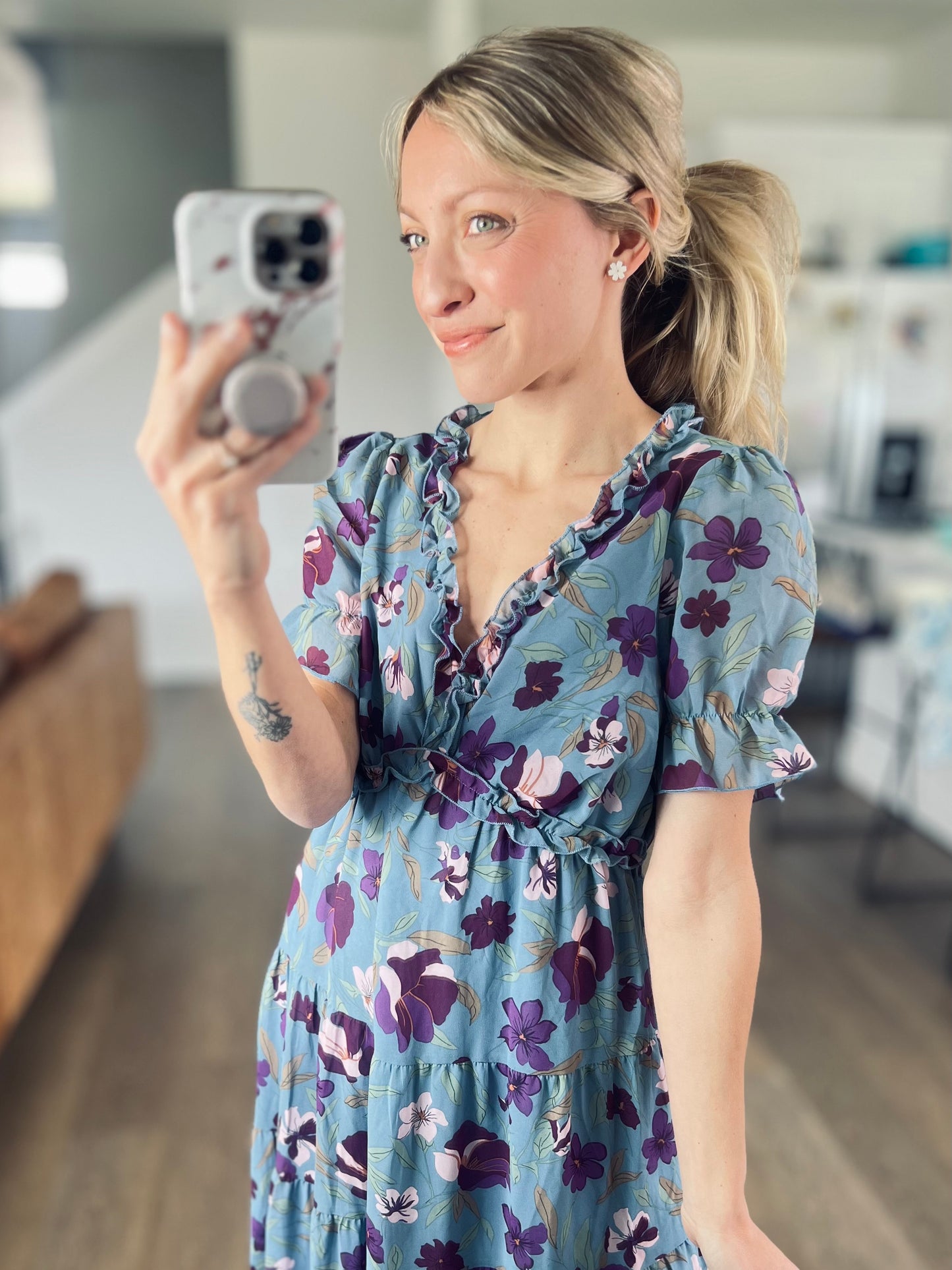 Hydrangea Dreams Maxi Dress
