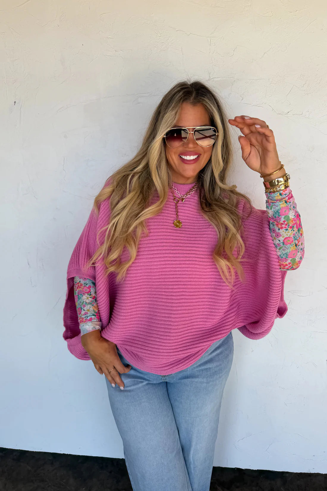 Mal Knit Poncho