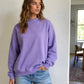 Comfort Washed Mock Neck Sweatshirt