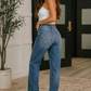 Molly Mid Rise Straight Denim - Judy Blue