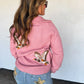 PREORDER: Field & Stable Embroidered Quarter Zip Pullover // eta October