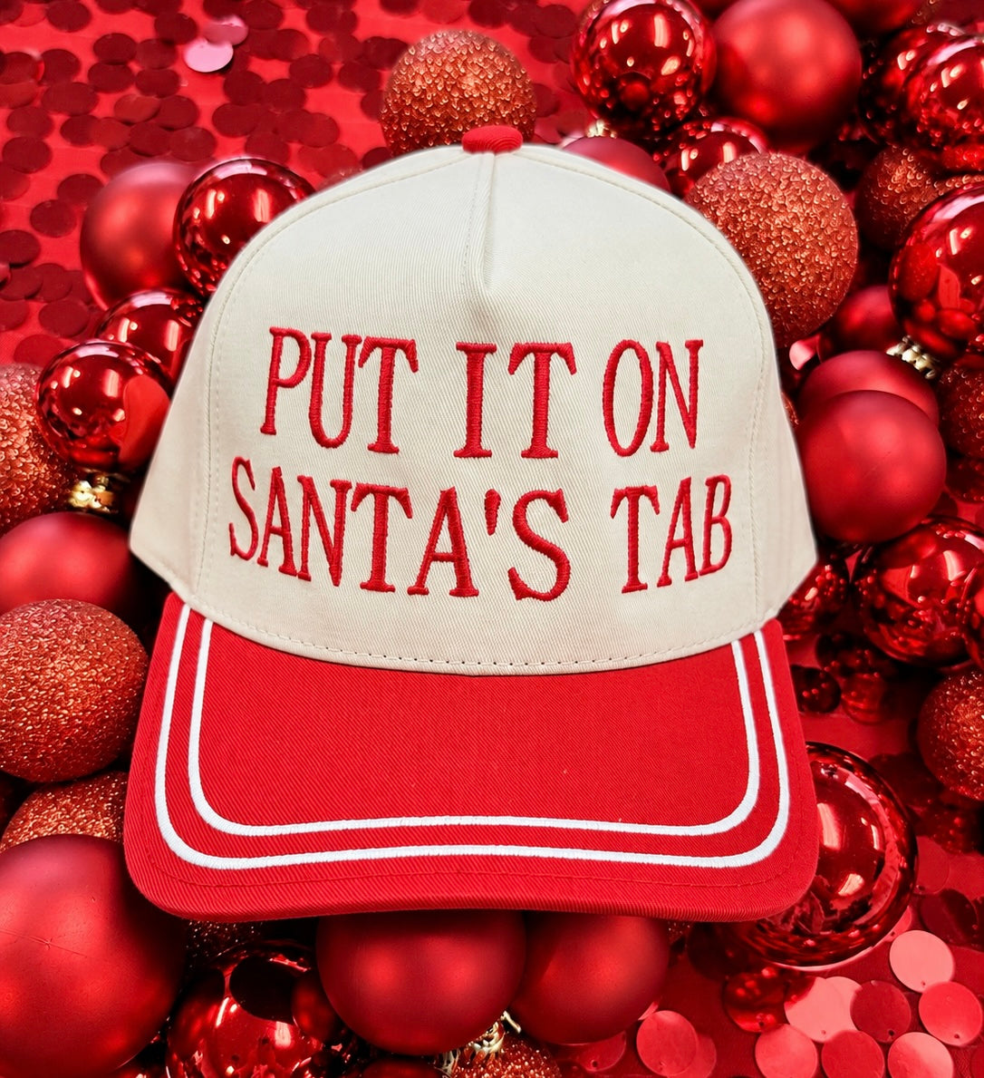 Put It On Santa's Tab Hat
