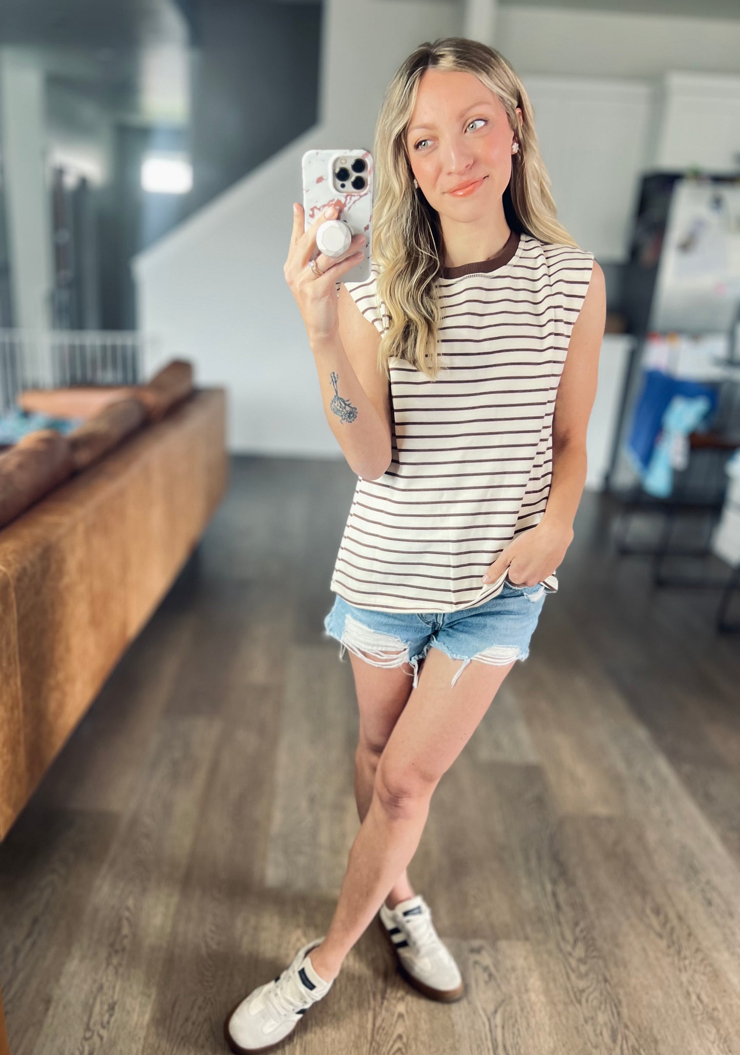 Boardwalk Stripe Tank