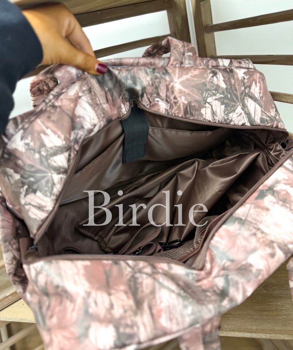 PREORDER: Dark Camo Duffle Bag // eta 3-4 weeks