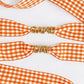 {custom} Word/Name & Color Gingham Shoe Laces / eta September