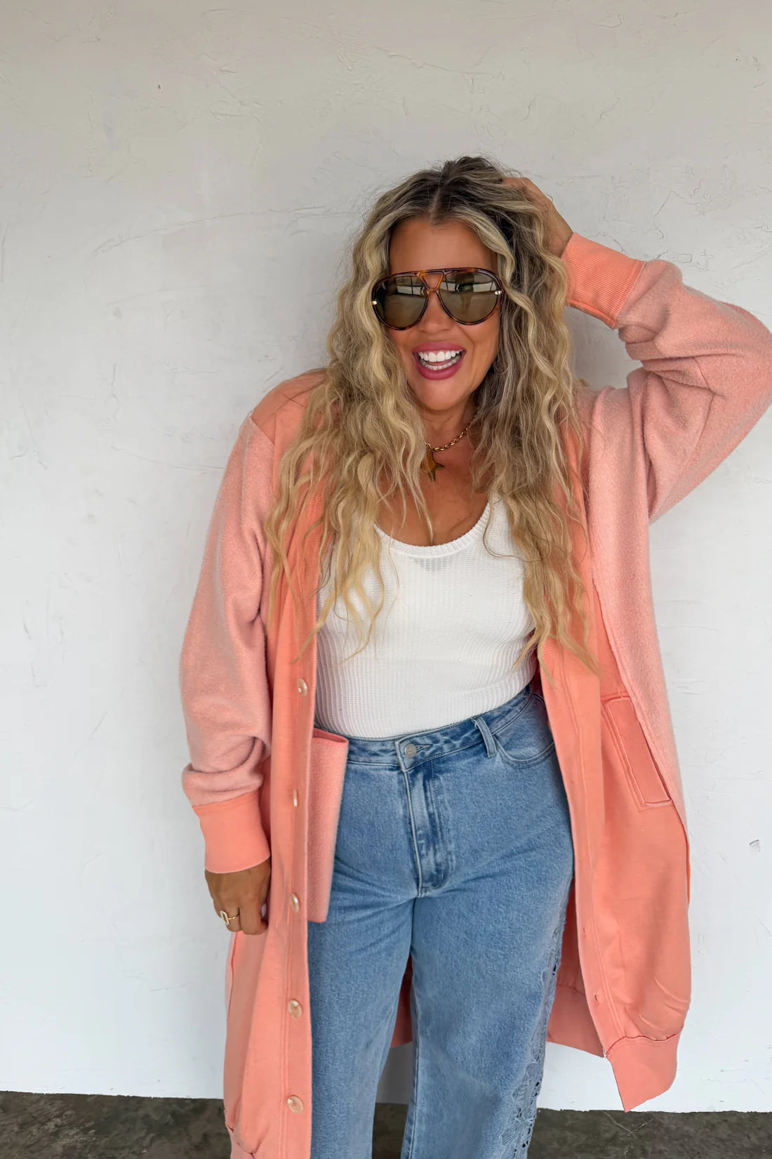 Dezi Sweatshirt Cardigan
