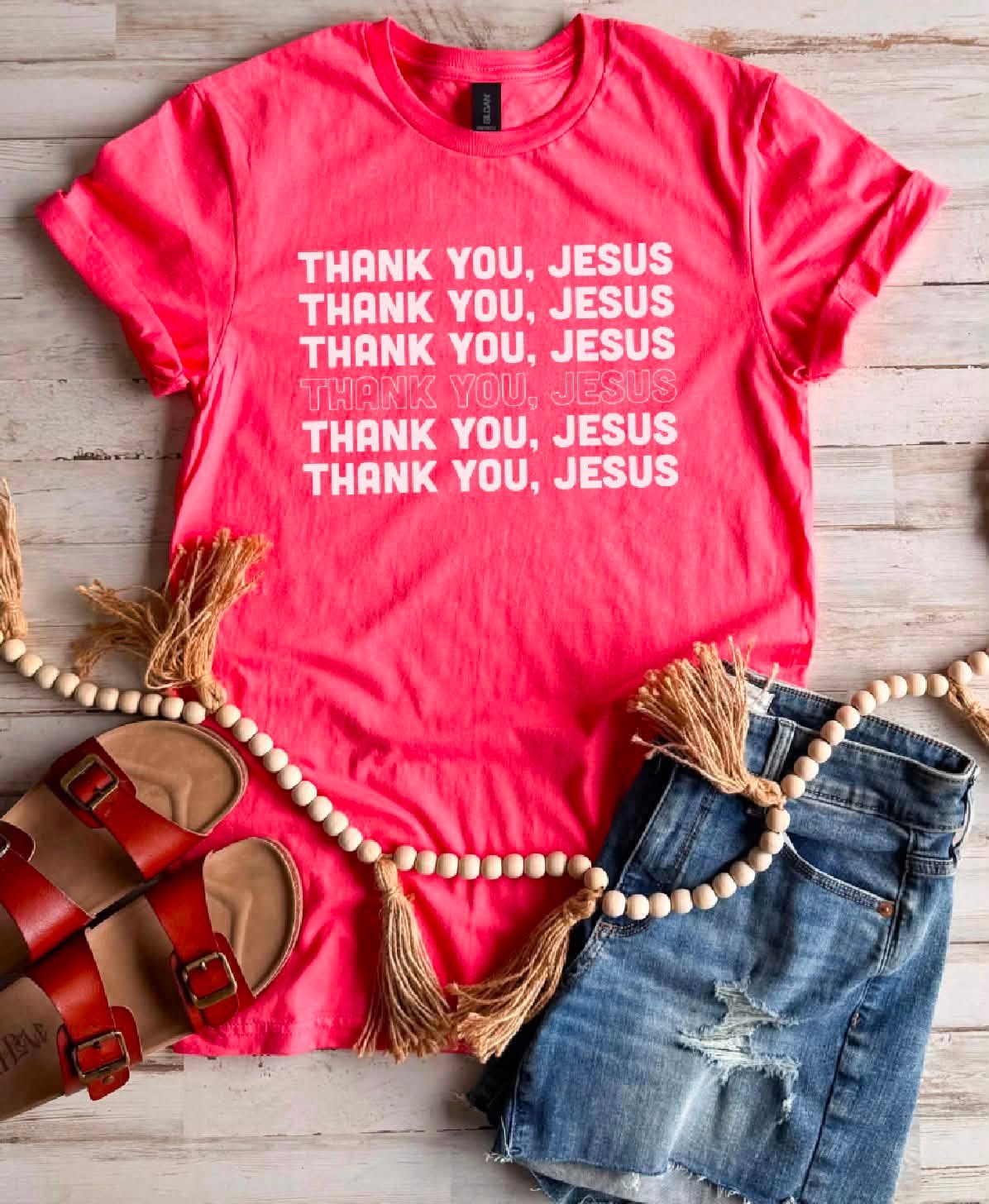 FLASH DEAL // PREORDER: Thank you Jesus Tee // ships in about 2 weeks