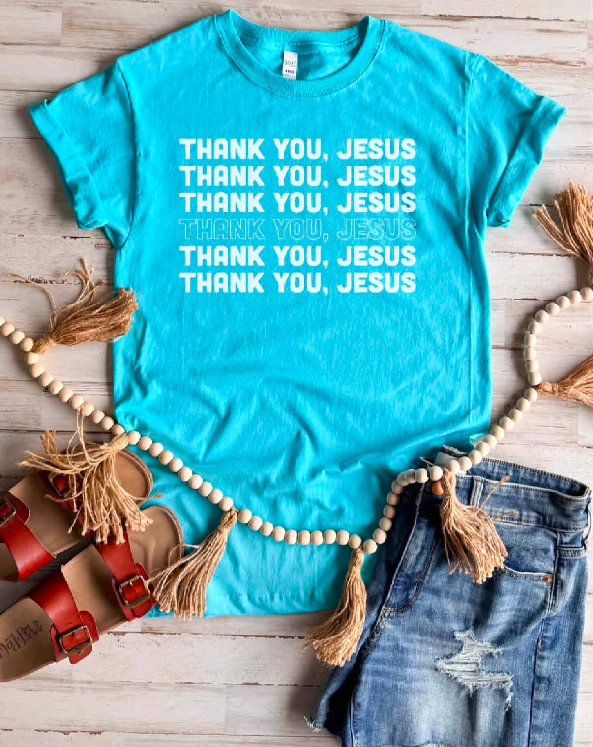 FLASH DEAL // PREORDER: Thank you Jesus Tee // ships in about 2 weeks