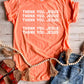 FLASH DEAL // PREORDER: Thank you Jesus Tee // ships in about 2 weeks