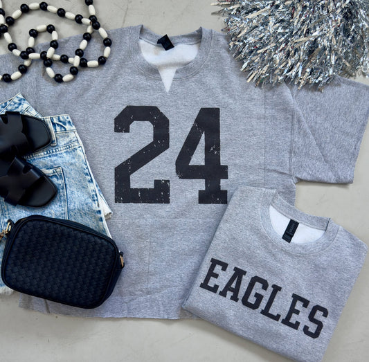 PREORDER: CUSTOM CUT CUT Short Sleeve Sweatshirt // CLOSES TONIGHT!