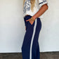 PREORDER: Rally Girl Track Pant with Lace Trim // eta September
