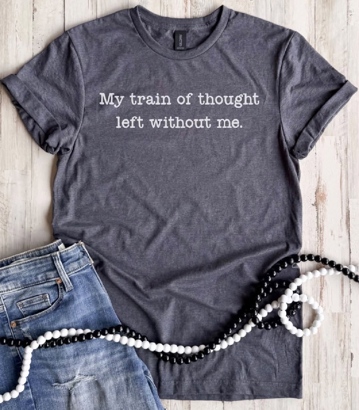 FLASH DEAL // PREORDER: My Train Of Thought Left Without Me // ships in about 2 weeks