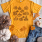 PREORDER: Hand Drawn BROWN Pumpkin Tee//ships in about 2 weeks