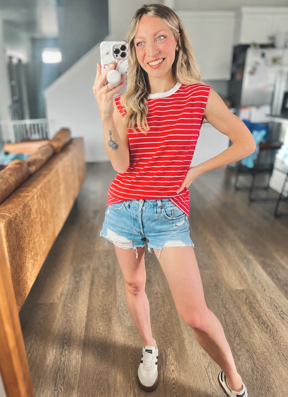 Boardwalk Stripe Tank
