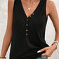 Pocketed V-Neck Wide Strap Tank