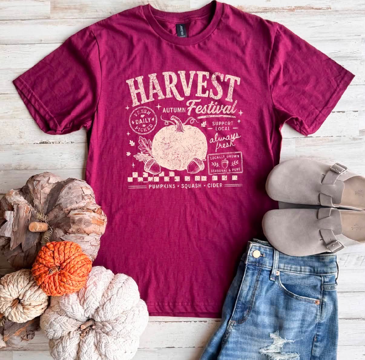 FLASH DEAL // PREORDER: Harvest Festival Tee // ships in about 2 weeks