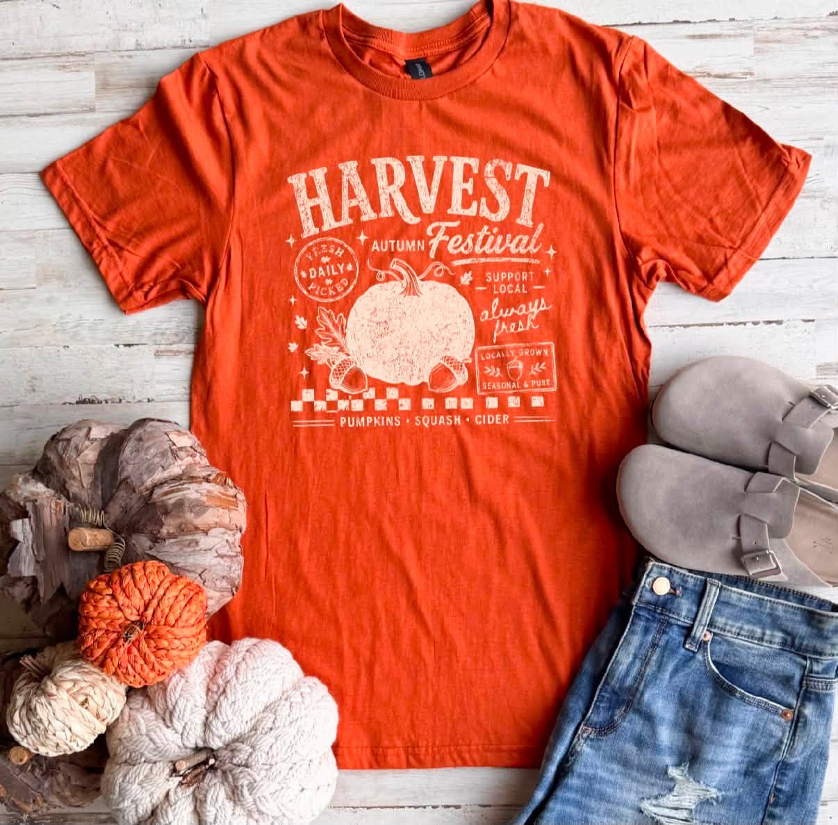 FLASH DEAL // PREORDER: Harvest Festival Tee // ships in about 2 weeks