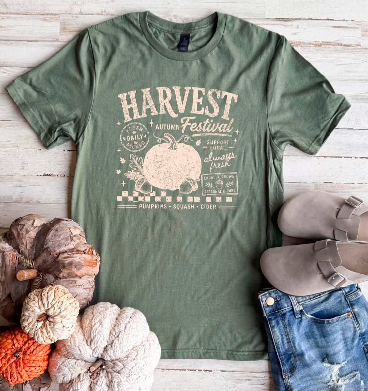 FLASH DEAL // PREORDER: Harvest Festival Tee // ships in about 2 weeks
