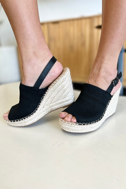 Rae Peep Toe Wedge Sandals
