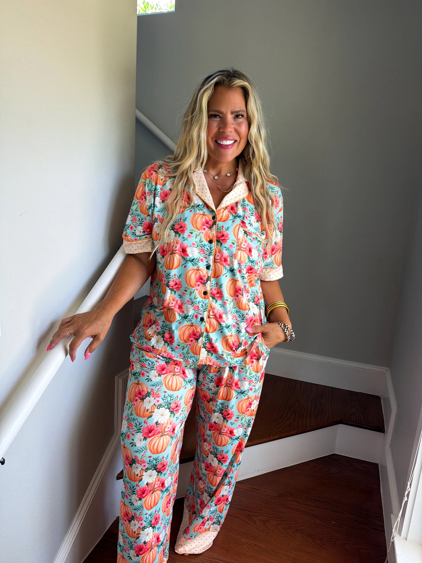 PREORDER: Home Gathering Luxe PJ Set // eta October