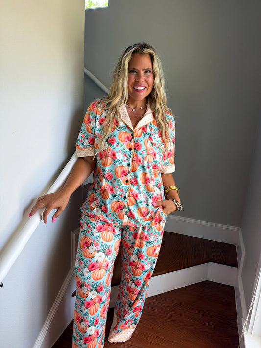 PREORDER: Home Gathering Luxe PJ Set // eta October