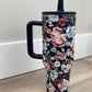 * free ship // deal * Evening Floral 40oz Tumbler
