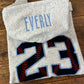 PREORDER: Embroidered Hood - Custom Appliqué Number // ships in 1-2 weeks
